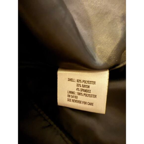 Calvin Klein Women’s Black Stretch One-Button Blazer Size 4 Workwear Career - Picture 7 of 8